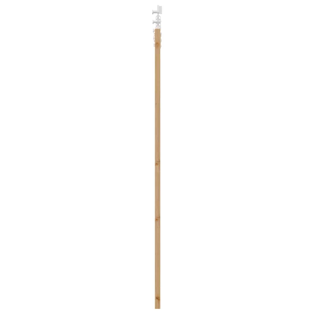 Schiebetür ORKDAL Natürlich und Schwarz 61 x 198,5 cm