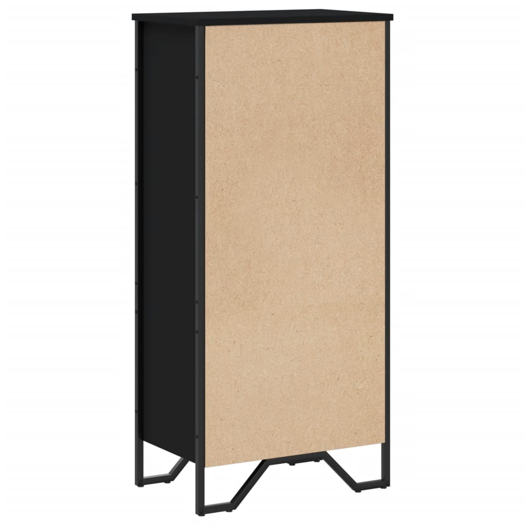 Bücherregal Schwarz 80x31x169 cm Holzwerkstoff
