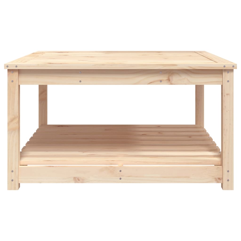 Gartentisch 82,5x50,5x45 cm Massivholz Kiefer
