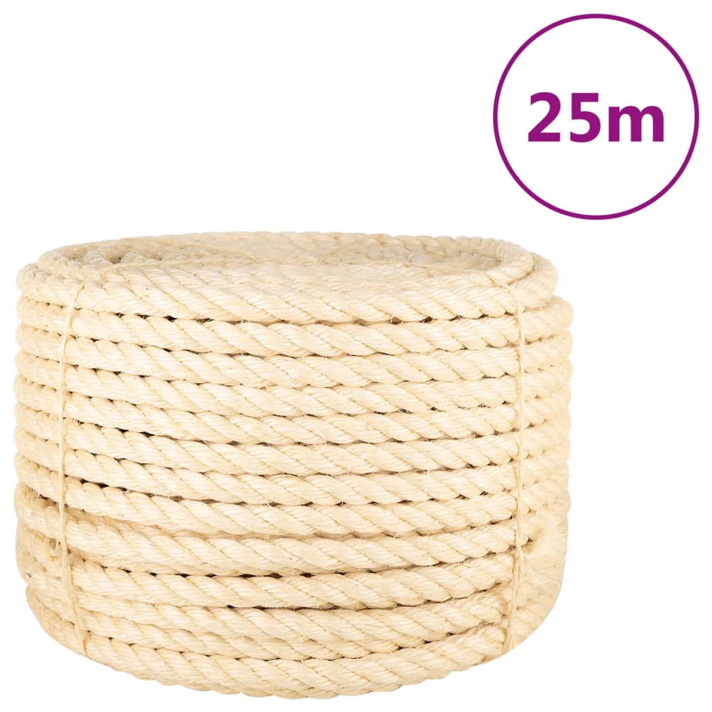 Seil 100% Sisal 6 mm 100 m
