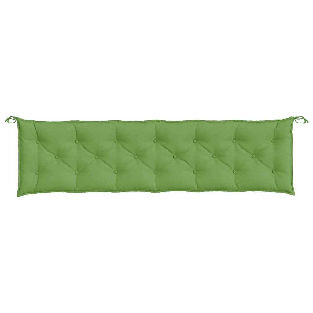 Gartenbank-Auflagen 2 Stk. Melange Anthrazit 100x50x7 cm Stoff