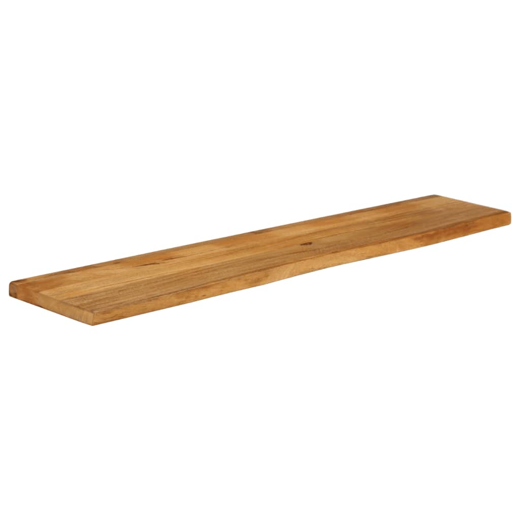 Wandregal 40x20x2,5 cm Rechteckig Massivholz Akazie Baumkante