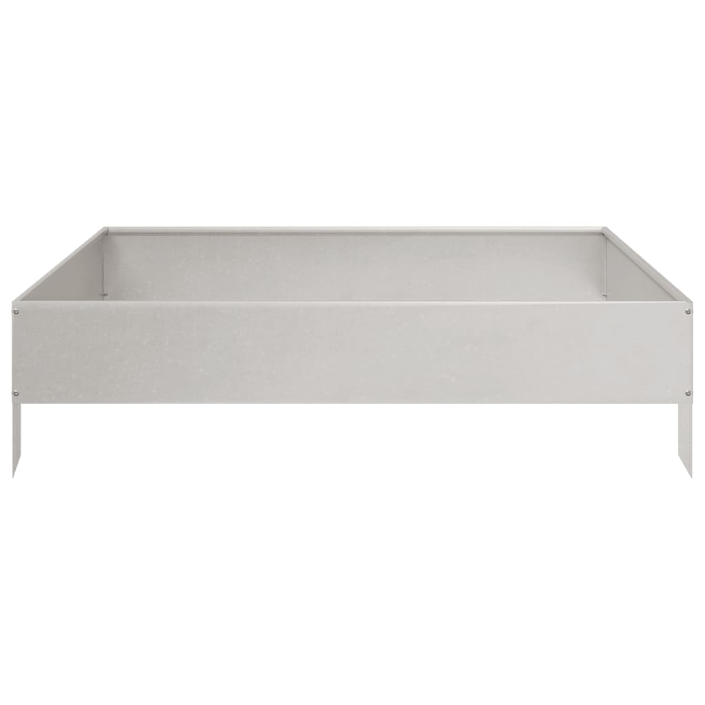 Hochbeet 100x100x18,5 cm Cortenstahl
