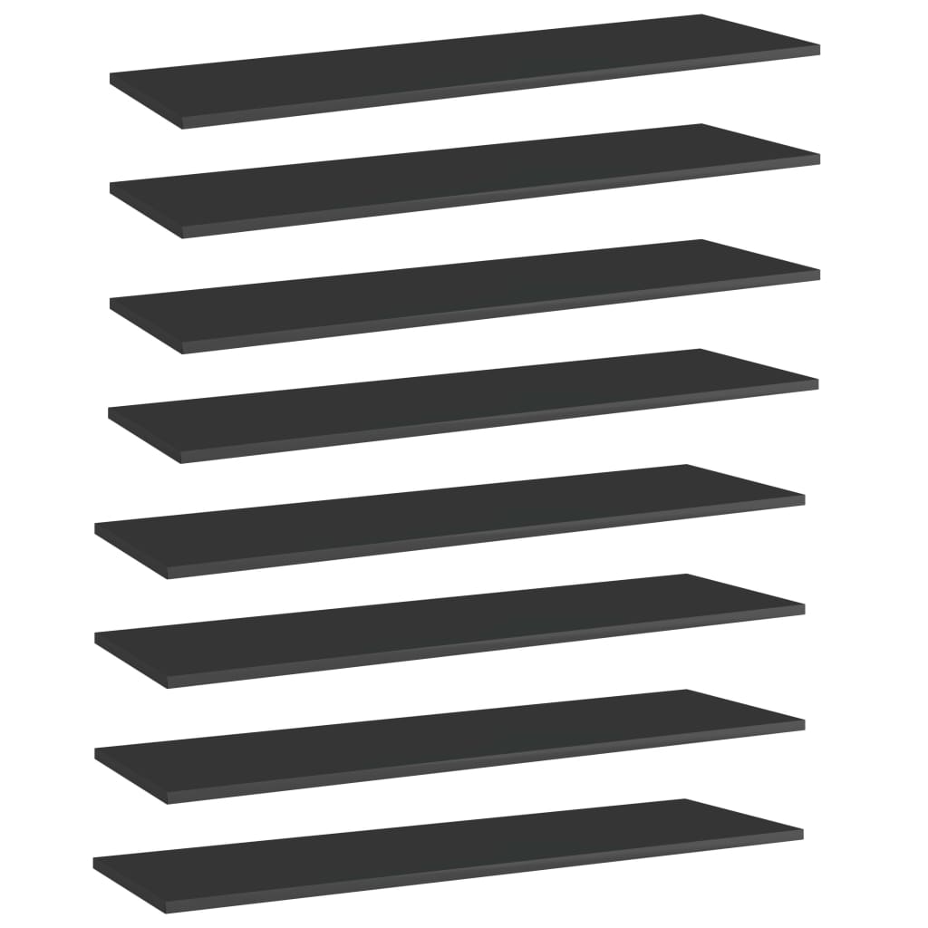 Bücherregal-Bretter 4 Stk. Weiß 40x10x1,5 cm Holzwerkstoff