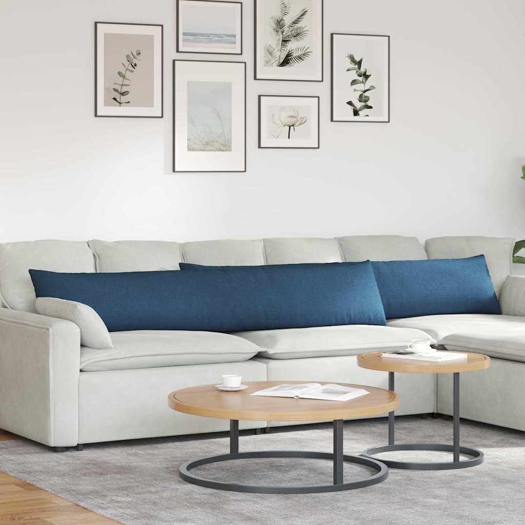 Sofakissen 2 pcs Hellgrau 50 x 30 cm Stoff