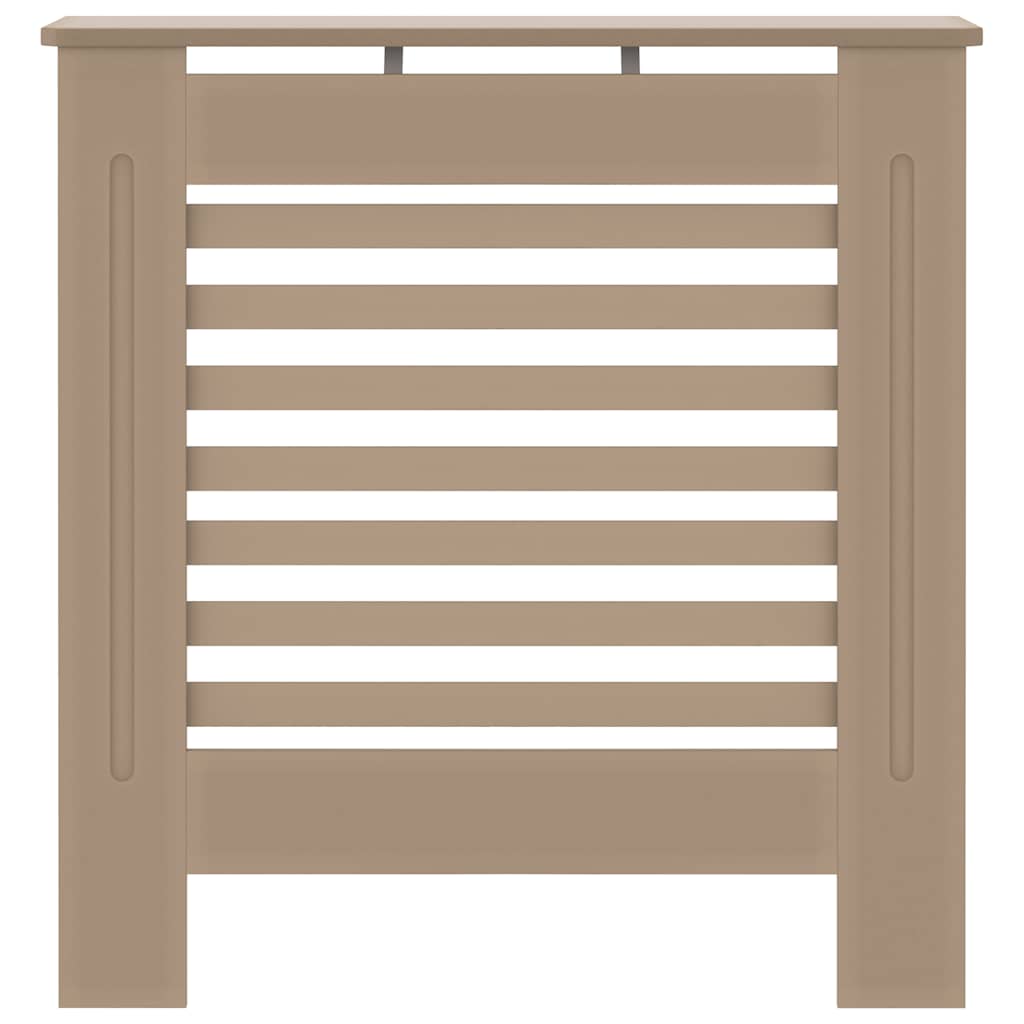 Heizkörperabdeckung Weiß 112×19×81,5 cm MDF