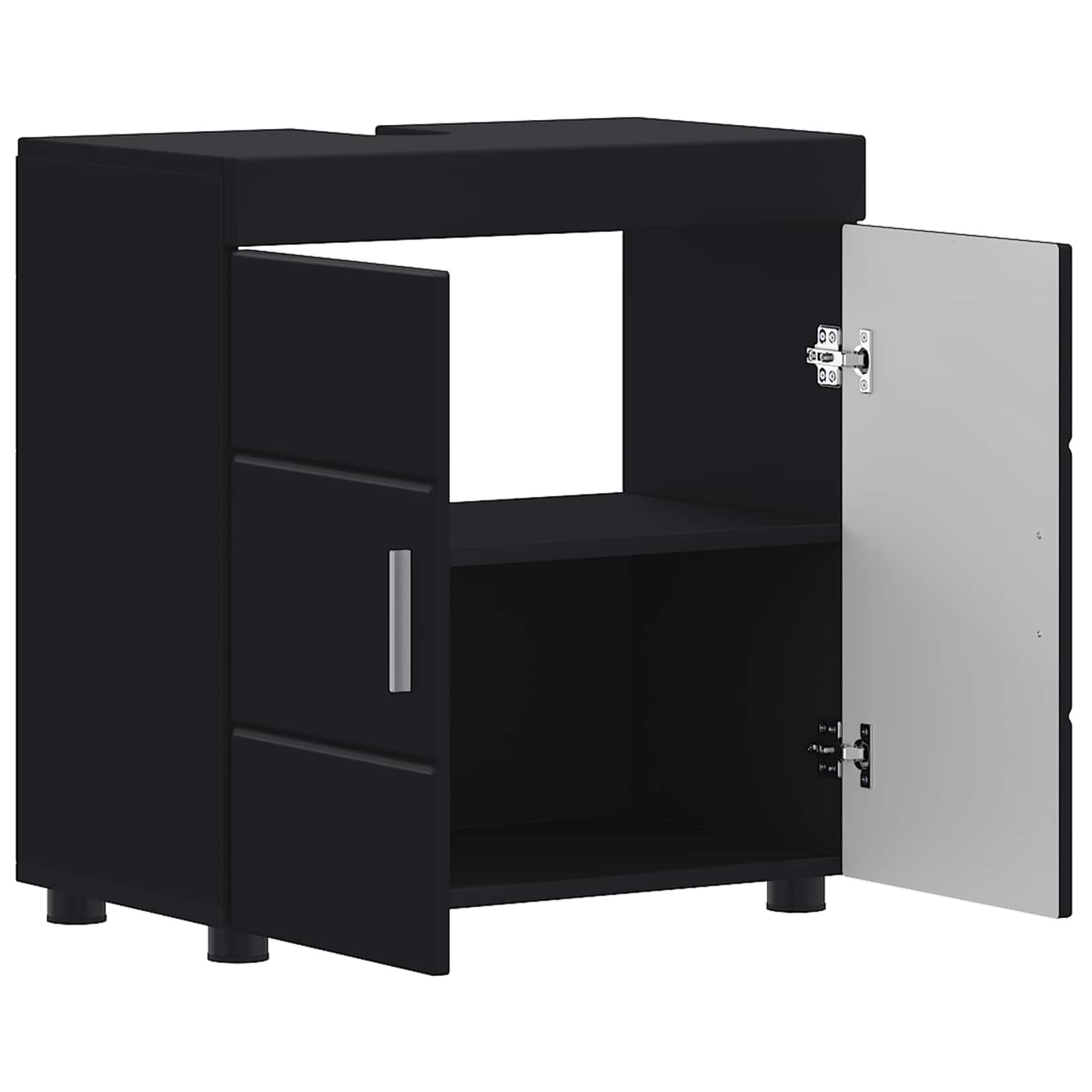 Badezimmermöbel-Set TULUM 2 pcs Weiß 60 x 34 x 63 cm