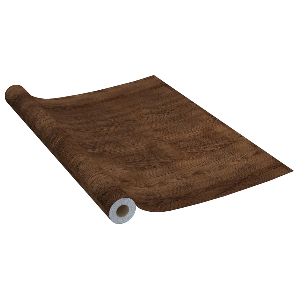 Selbstklebende Türfolien 2 Stk. Weißes Holz 210 x 90 cm PVC