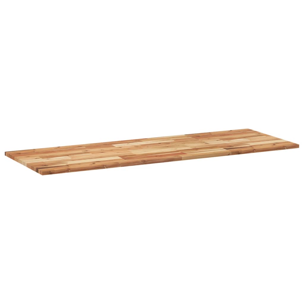 Tischplatte Rechteckig 60x50x2 cm Massivholz Akazie