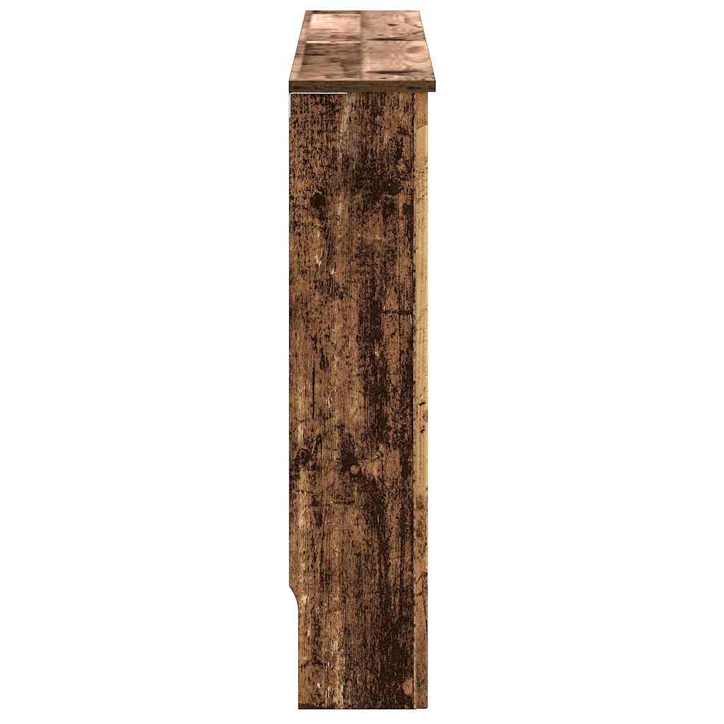 Holzwerkstoff Heizkörper-Abdeckung Heizkörperverkleidung 112 cm, weiß