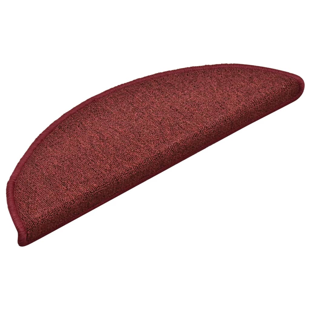 Stufenmatten 15 Stk. 56x17x3 cm Anthrazit Halbrund