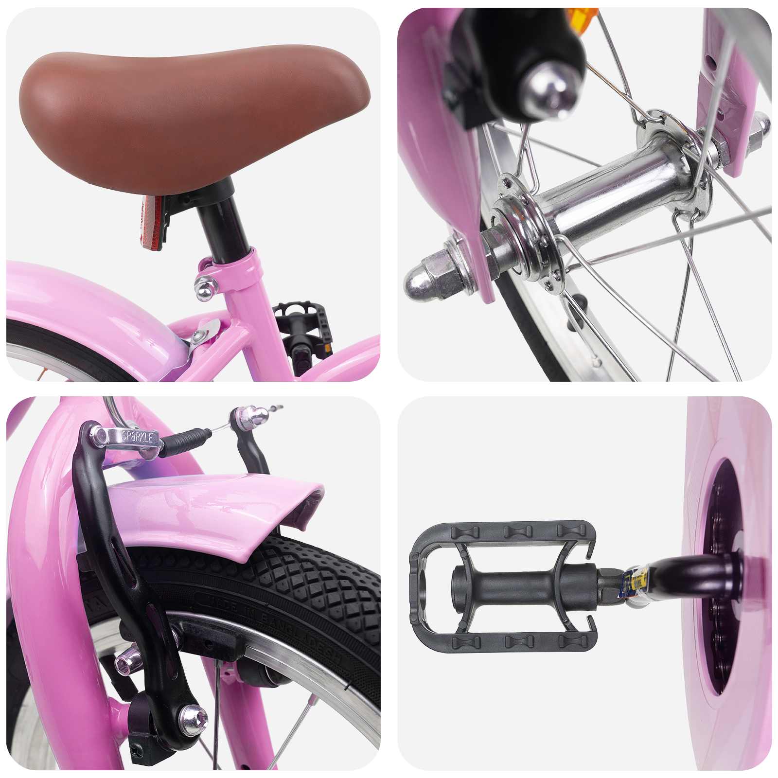 Kinderfahrrad 12 Zoll für 2-4 Jahre alt Himmelblau