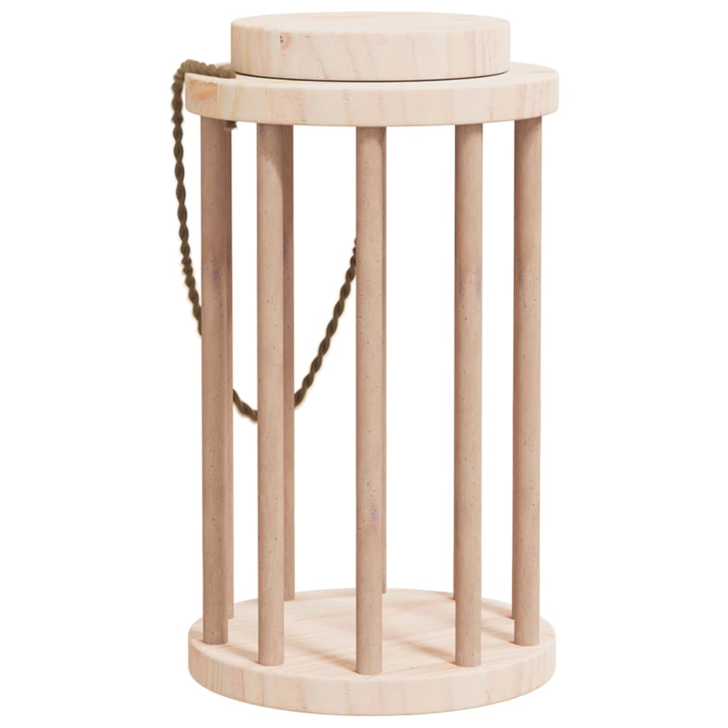 Heuraufe für Kaninchen 25x18,5x20,5 cm Massivholz Tanne