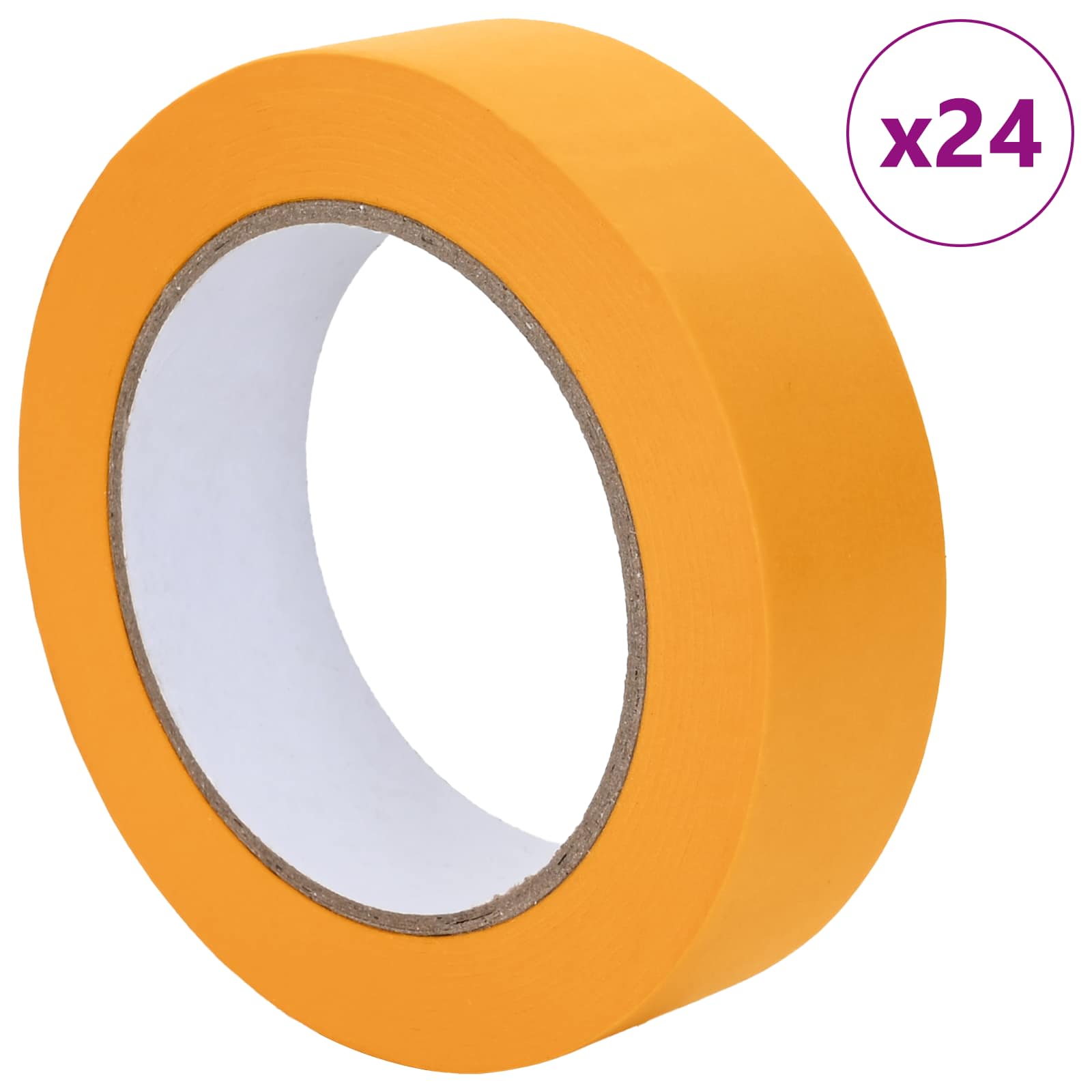 Malerklebebänder 6 pcs Gelb 19mm x 50m Papier