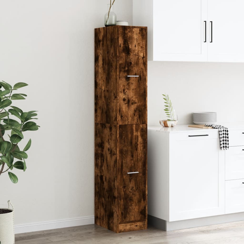 Apothekerschrank Weiß 30 x 41 x 174,5 cm Holzwerkstoff
