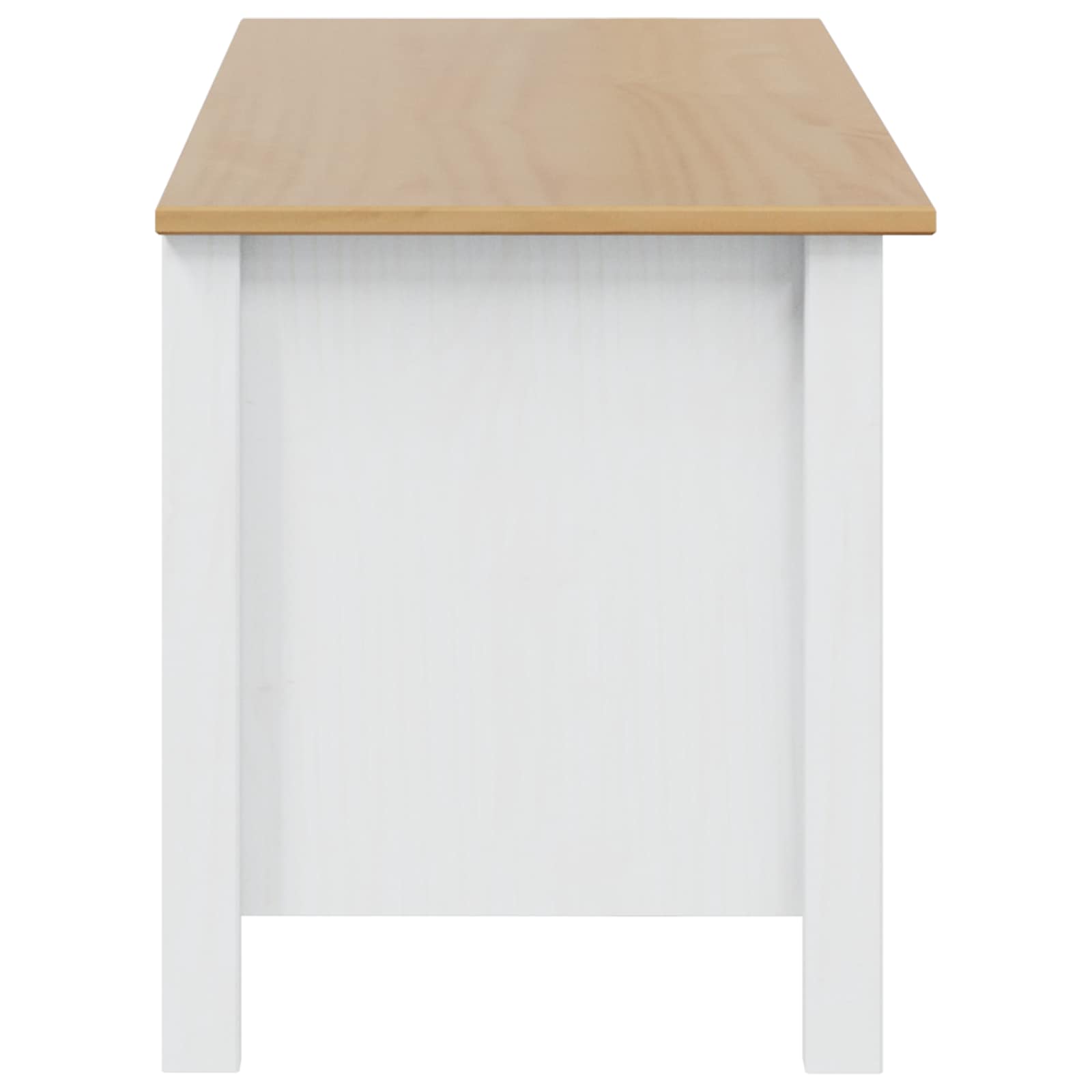 Aufbewahrungsbox mit Speicher HILL Honigbraun 90 x 40 x 45 cm