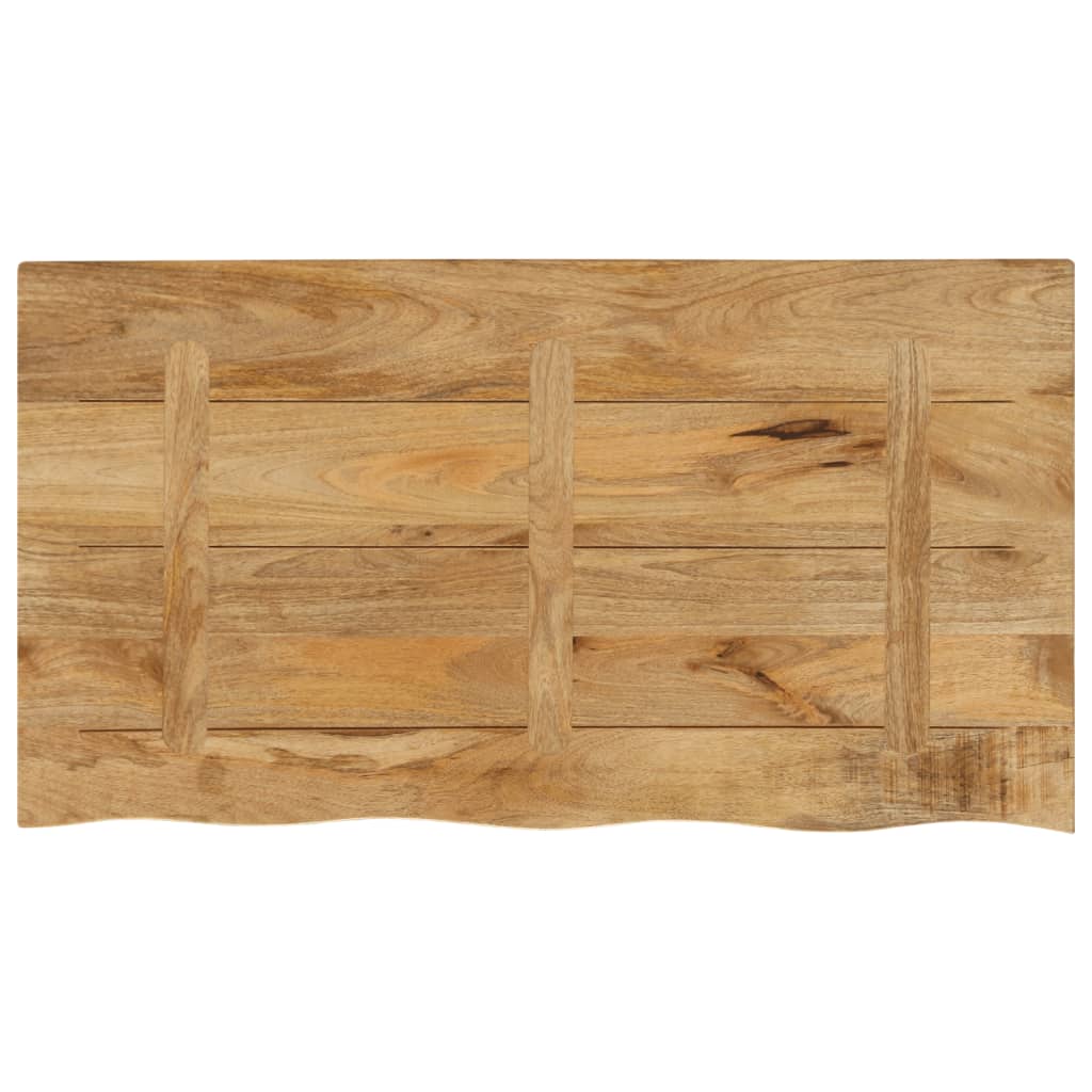 Wandregal 40x20x2,5 cm Rechteckig Massivholz Akazie Baumkante