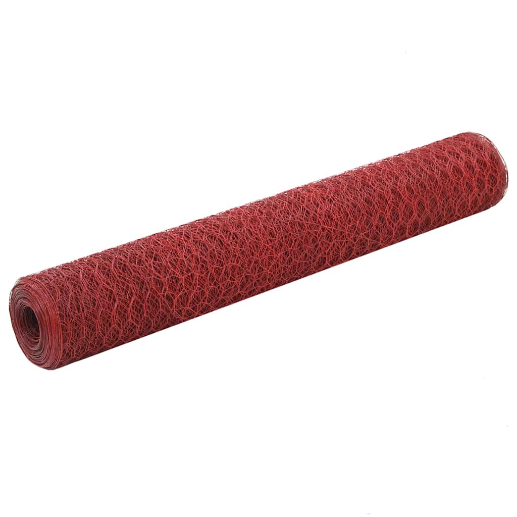 Drahtzaun mit PVC-Beschichtung 25x0,75 m Grün