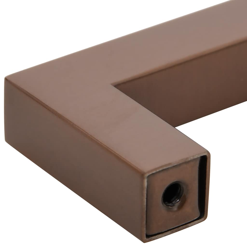Möbelgriffe 10 Stk. Silbern 64 mm Edelstahl