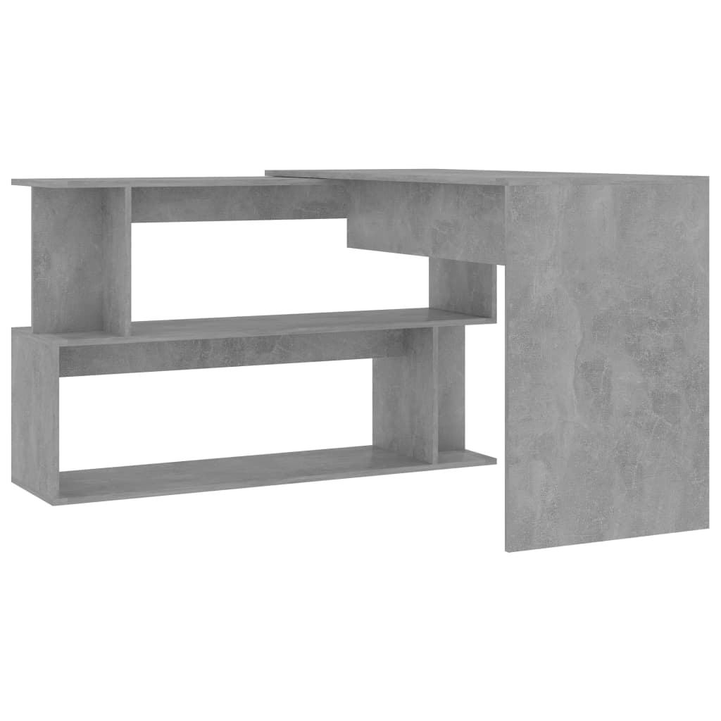 Eckschreibtisch Weiß 200x50x76 cm Holzwerkstoff