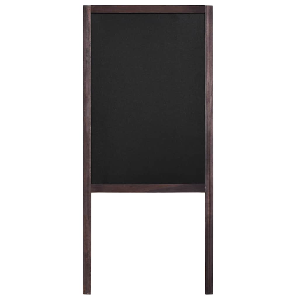 Tafel Kundenstopper Doppelseitig Zedernholz Freistehend 60×80cm
