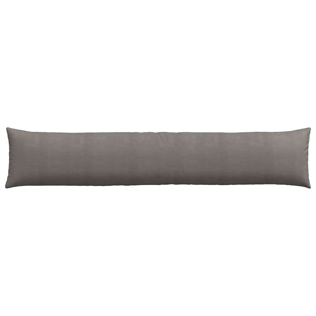 Sofakissen 2 Stück Hellgrau 50 x 30 cm Cordstoff