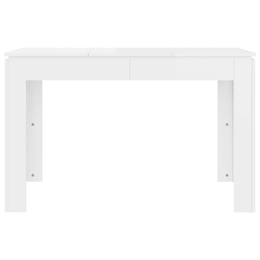 Esstisch Weiß 120x60x76 cm Holzwerkstoff