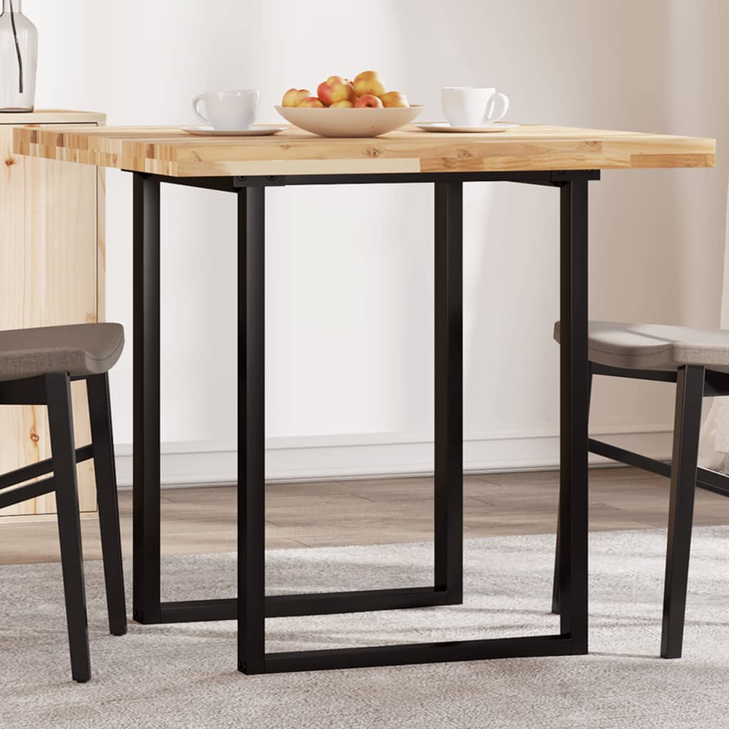 Tischplatte Rund Ø40x2 cm Massivholz Akazie