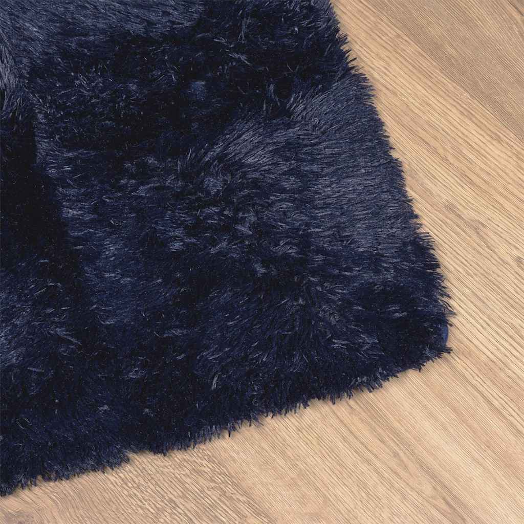 Teppich Shaggy Hochflor NAVARRA Beige 60x100 cm Polyester