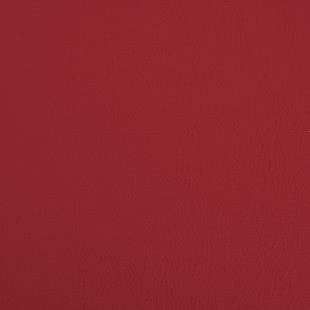 Faltbare Sitzbank mit Stauraum Weinrot PVC
