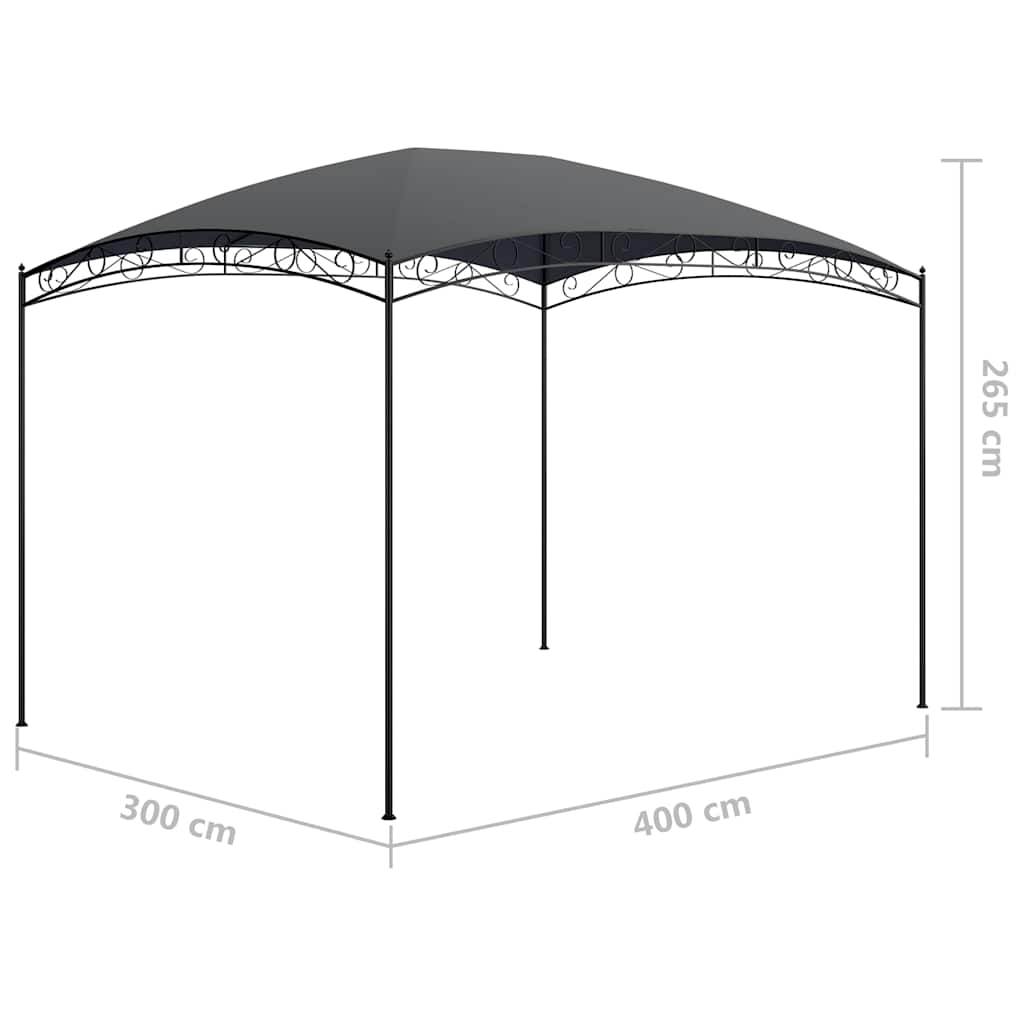 Pavillon 3x3x2,65 m Creme 180 g/m²