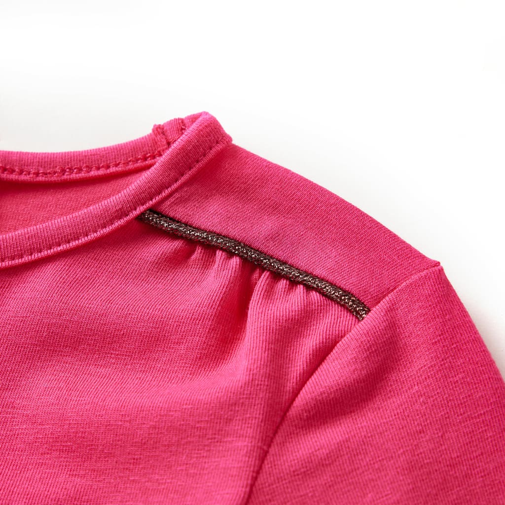 Kinder-Langarmshirt Cognac 128