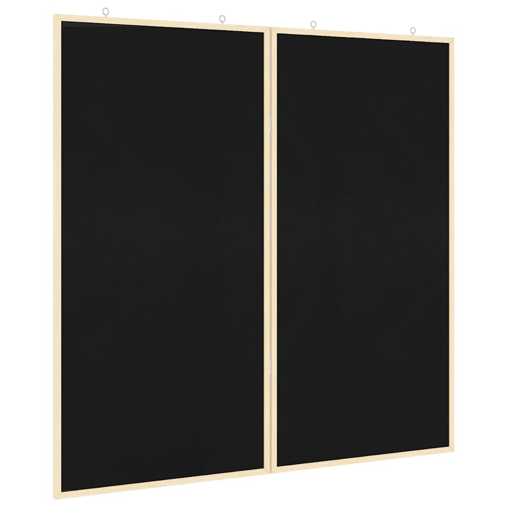 Info-Tafel Weiß 80 x 80 x 1,4 cm Massivholz Kiefer