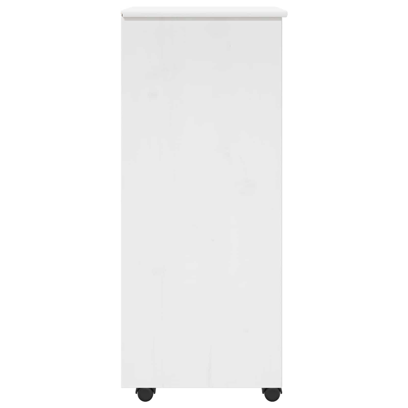 Rollschrank Honigbraun 34 x 39 x 93,5 cm Massivholz Kiefer