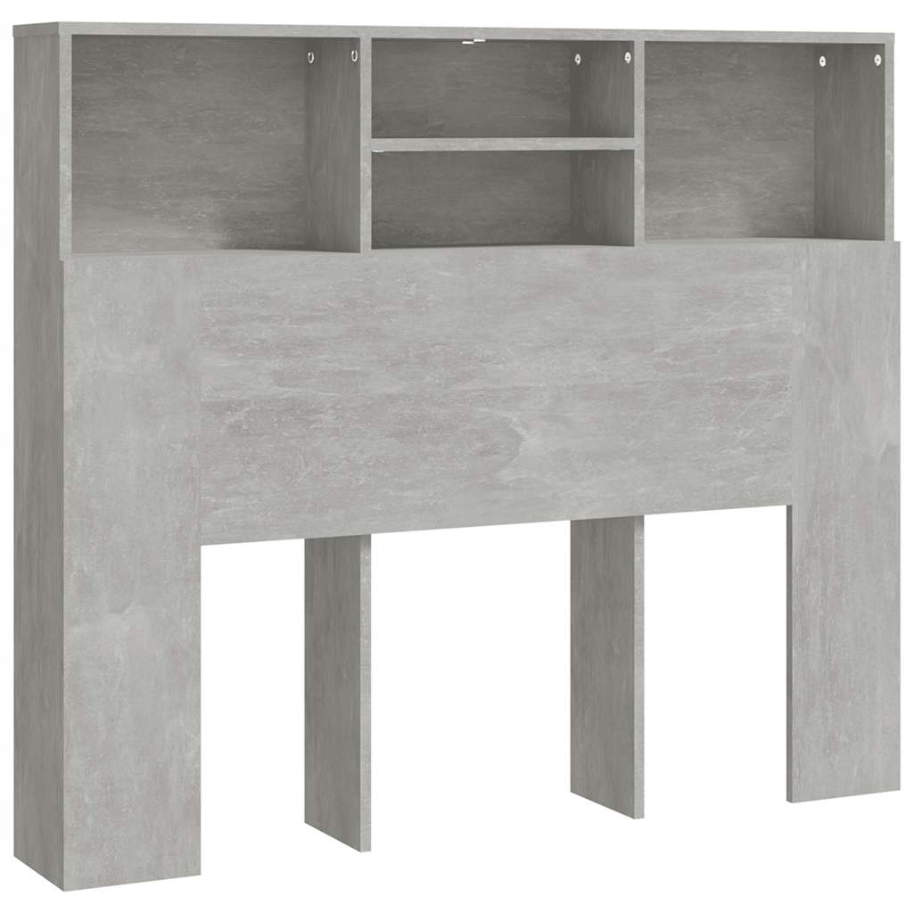 Bett-Kopfteil mit Ablagen Weiß 100x19x103,5 cm