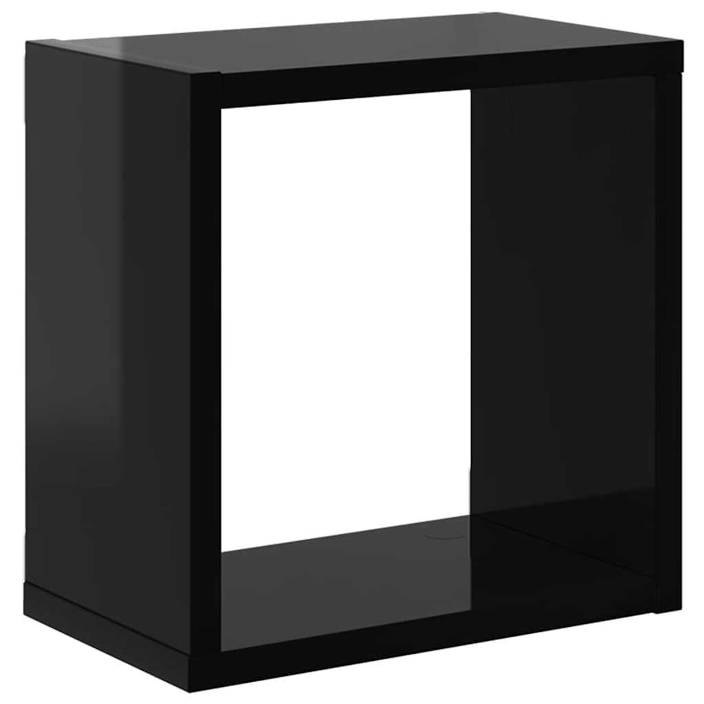 Würfelregale 2 Stk. Weiß 30x15x30 cm