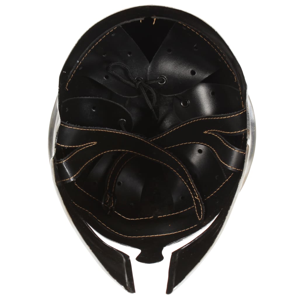 Preußische Pickelhaube Antik Replik für LARP Schwarz Stahl
