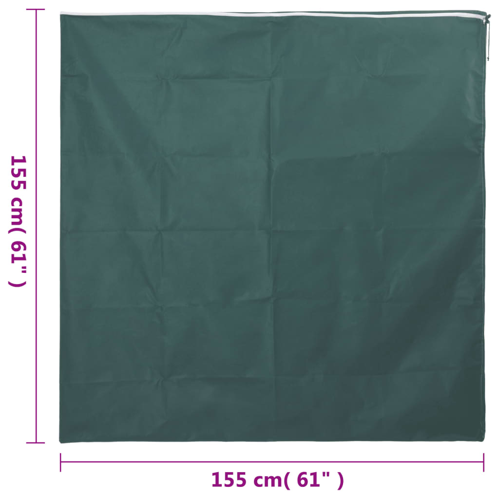 Wintervlies mit Reißverschluss 4 Stk. 70 g/m² 1x1,55 m