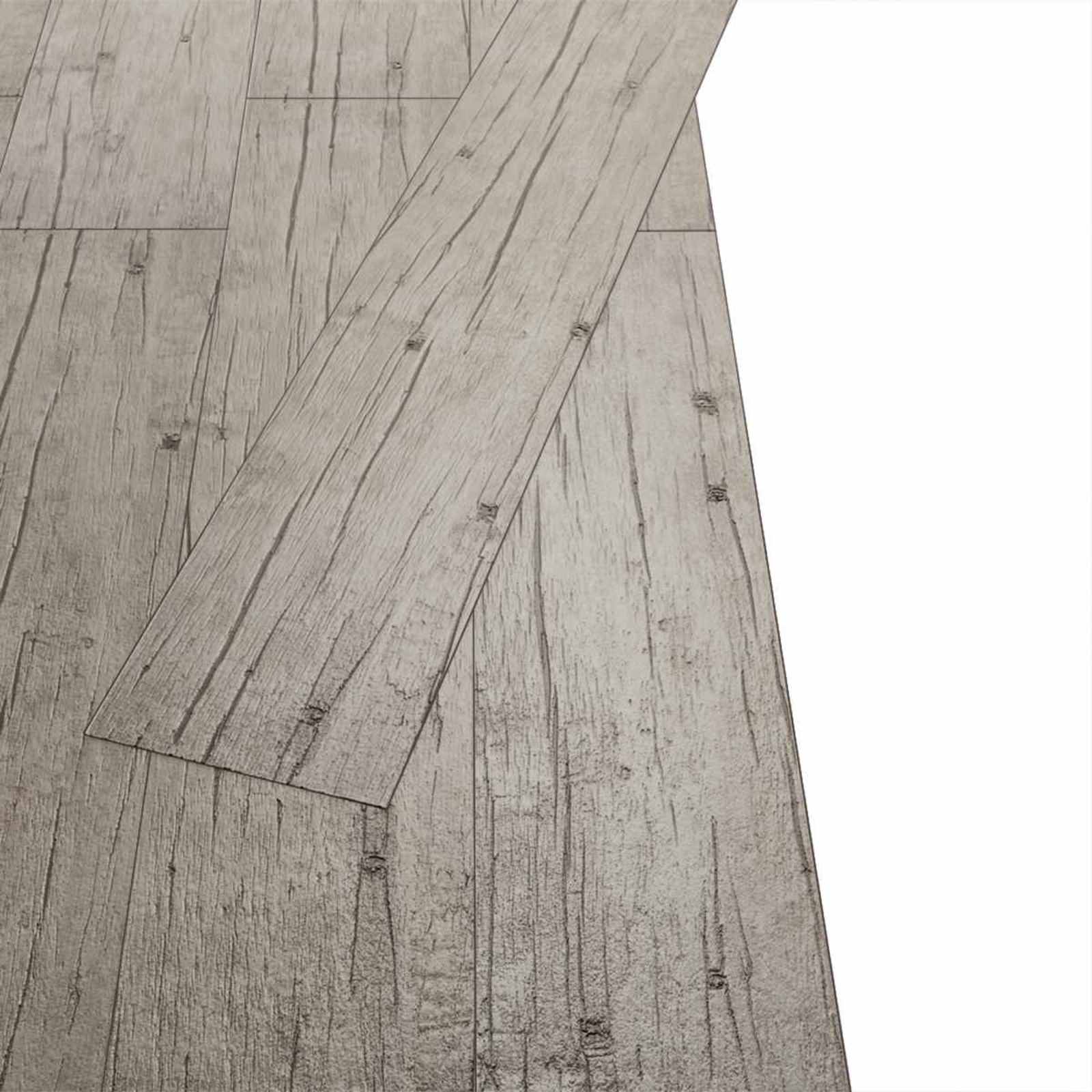 Bodenplanken 18 pcs Walnussbraun 5,26 m² PVC