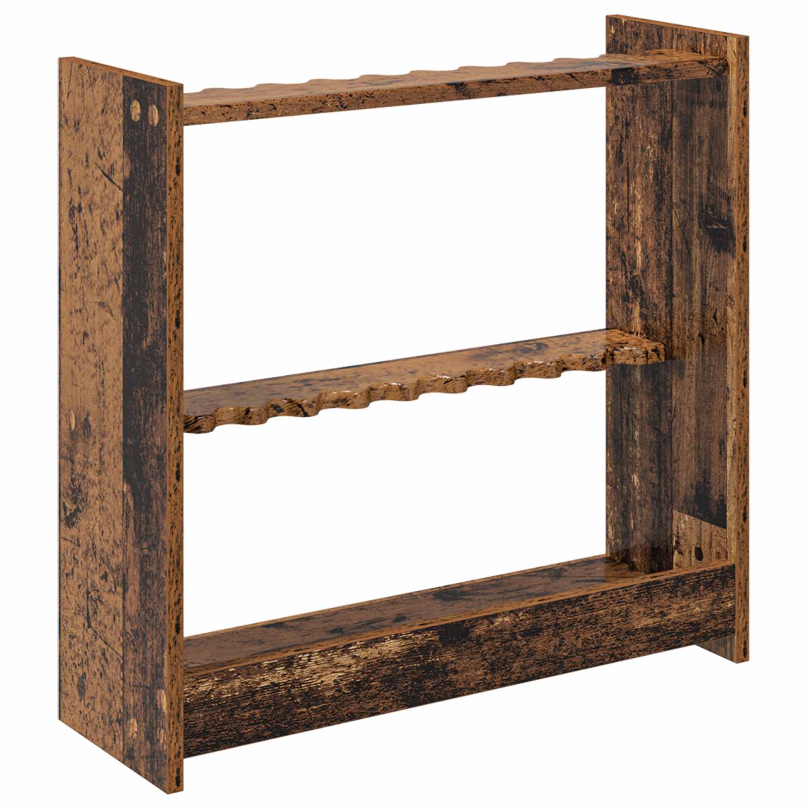 Billardqueue-Ständer Holzwerkstoff 60 x 20 x 57 cm Weiß
