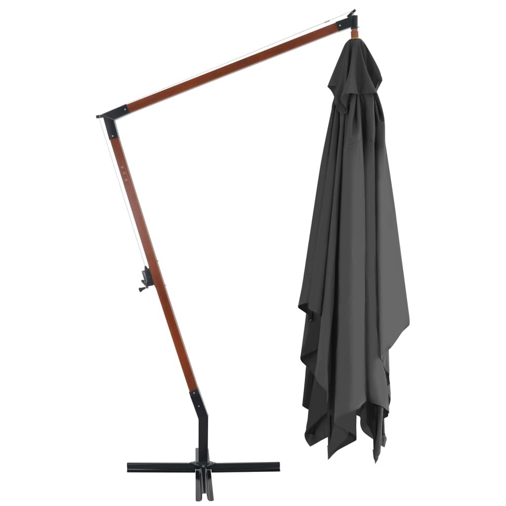 Ampelschirm Melia 300x400 cm Grün