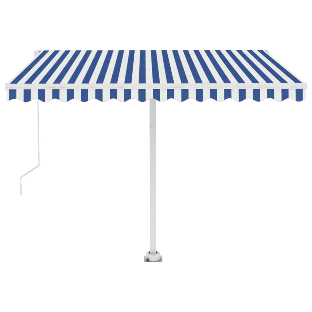 Standmarkise Manuell Einziehbar 300x250 cm Creme