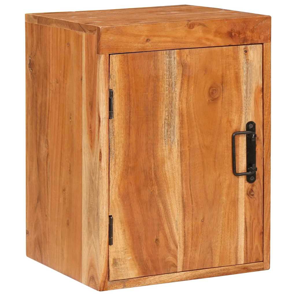 Nachttisch Braun 35 x 33 x 48 cm Massivholz Mango