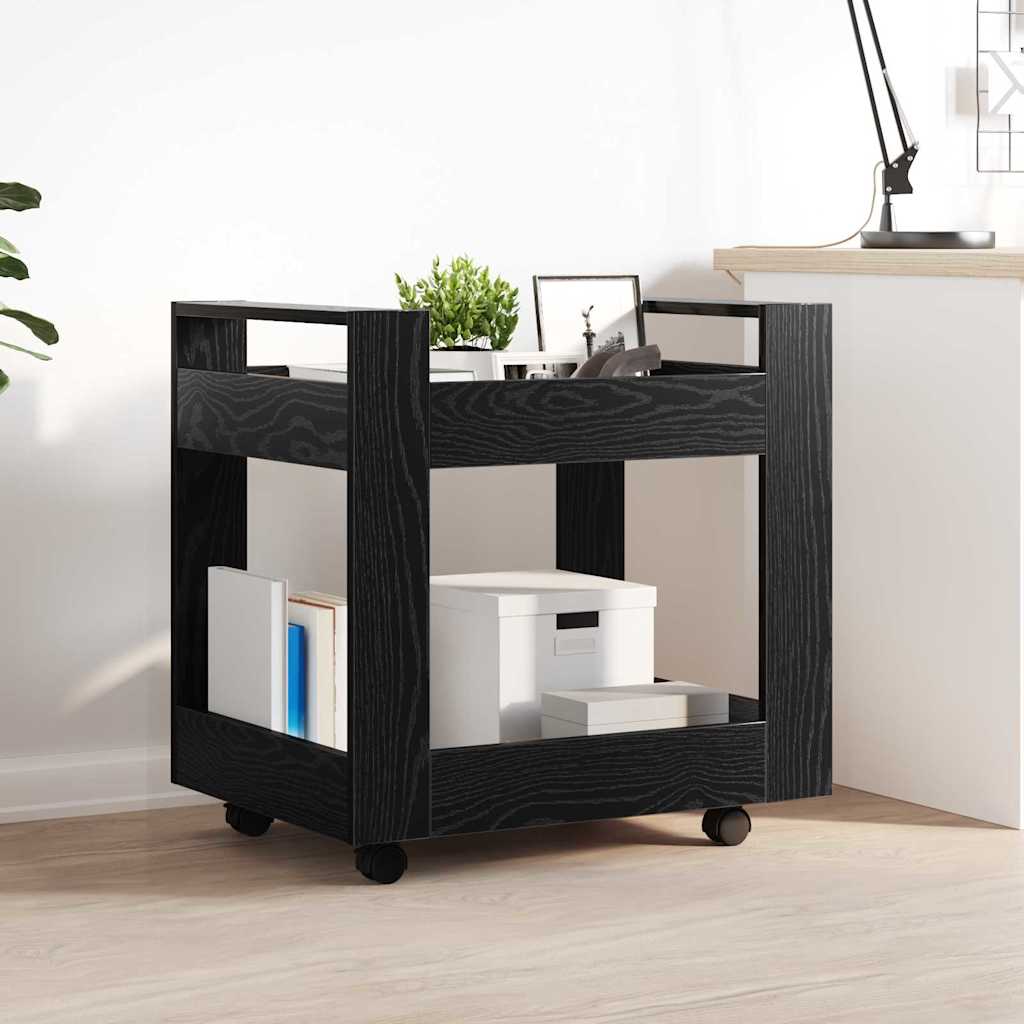 Bürowagen Weiß 60x45x60 cm Holzwerkstoff