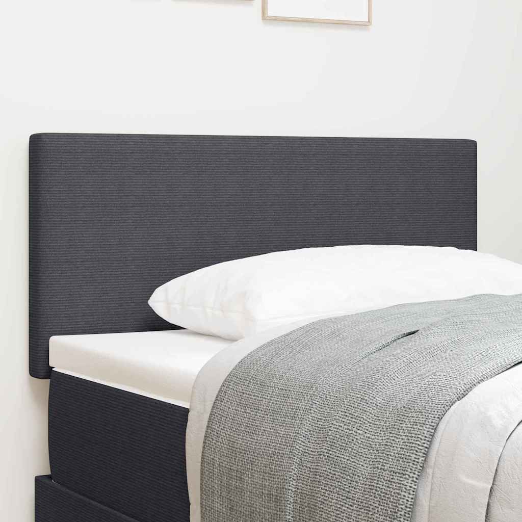 Kopfteil Hellgrau 80 cm Cordstoff