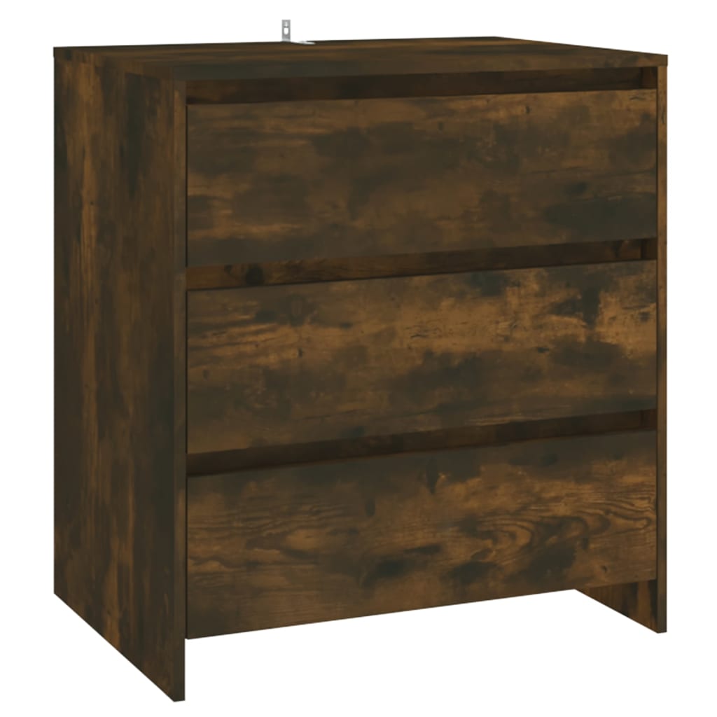 3-tlg. Sideboard Weiß Holzwerkstoff