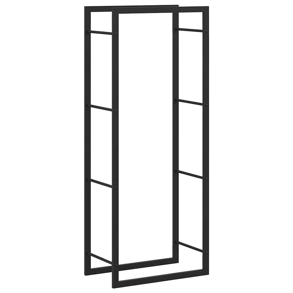Brennholzregal 50x28x94 cm Edelstahl