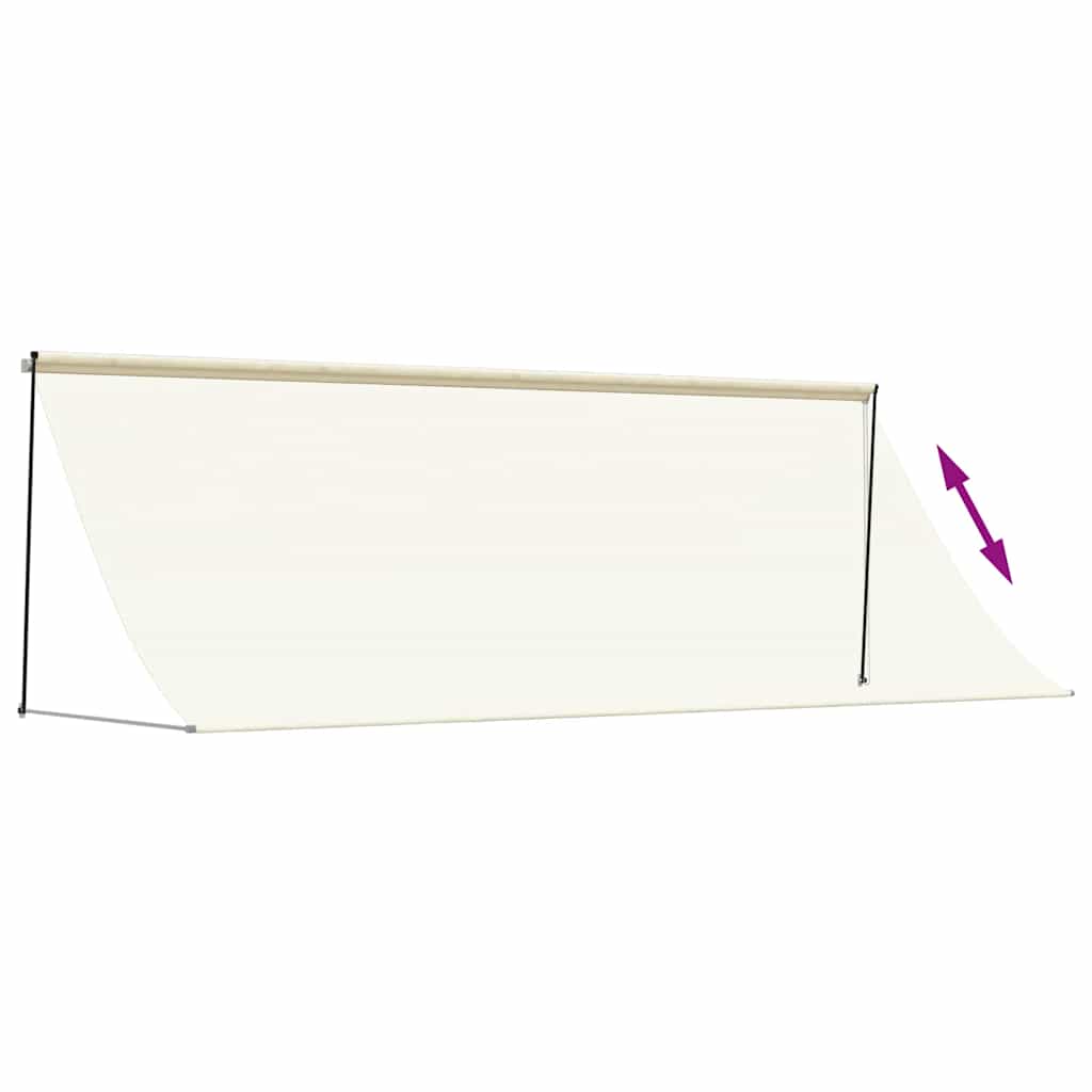 Markise Einziehbar Anthrazit 100x150 cm Stoff und Stahl