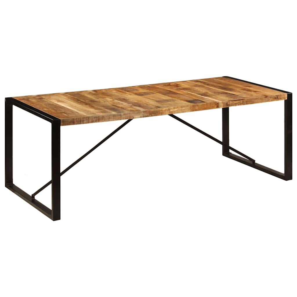 Esstisch 220x100x75 cm Massivholz Akazie