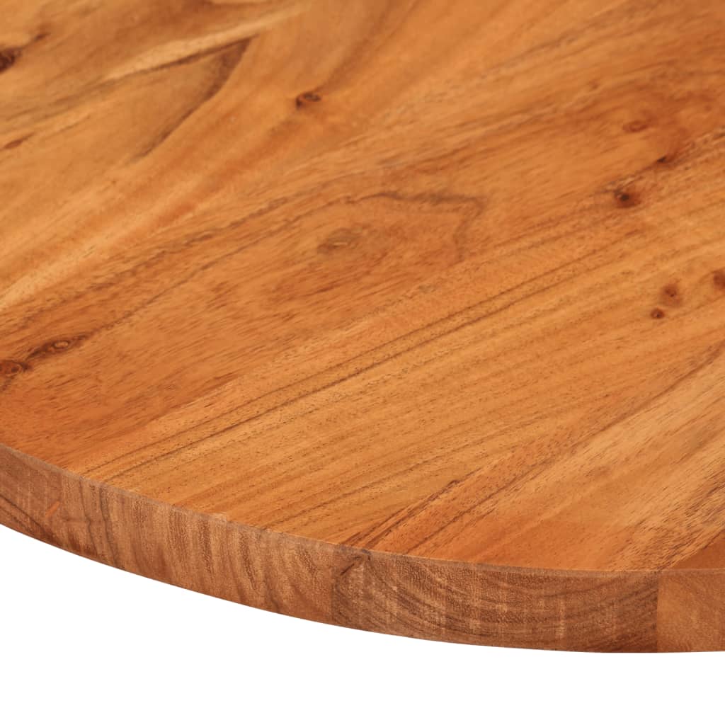 Tischplatte 110x40x2,5 cm Oval Massivholz Mango